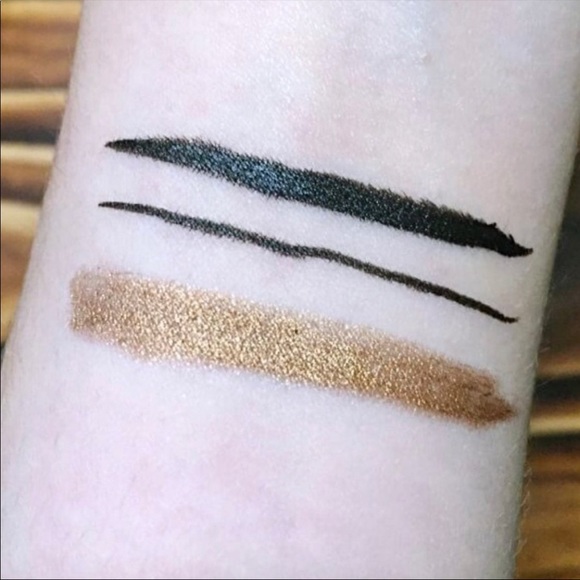 ✨ Laura Geller Line-N-Define Dual Dimension Eyeliner - Black/Gold - Picture 10 of 11